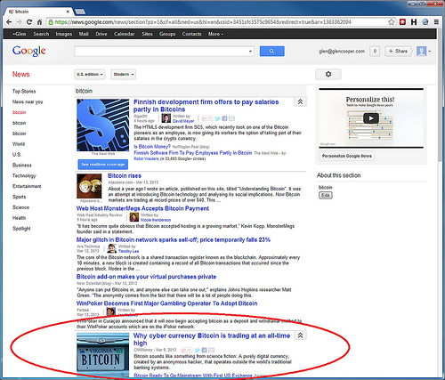 Bitcoin license plate in the news Tags