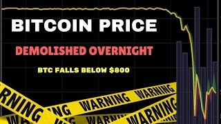 Bitcoin price demolished overnight due to china investigating market manipulation & money laundering Bitcoin price demolished overnight due to china investigating market manipulation & money laundering