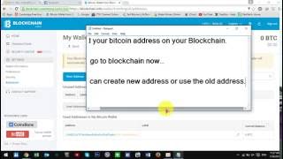 How to find/create your bitcoin address on blockchain How to find/create your bitcoin address on blockchain