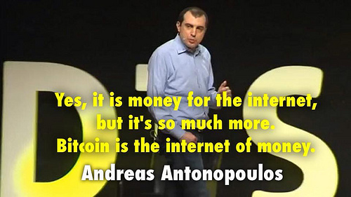 Bitcoin is the internet of money Tags