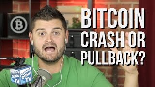 Bitcoin price crash or normal pullback? Bitcoin price crash or normal pullback?