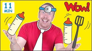 Jobs for kids + more fun speaking stories for children from steve and maggie | learn wow english tv Jobs for kids + more fun speaking stories for children from steve and maggie | learn wow english tv