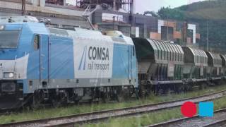 Vídeo de comsa rail transport Vídeo de comsa rail transport