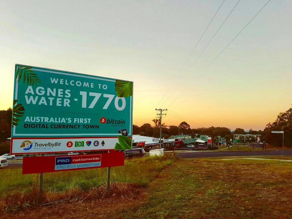 Australia’s first ‘digital currency town’ accepts bitcoin to boost tourism Australia’s first ‘digital currency town’ accepts bitcoin to boost tourism
