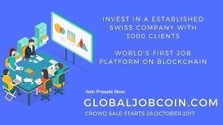 Global jobcoin ico - jobmarket on blockchain Global jobcoin ico - jobmarket on blockchain