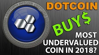 Buy (dot) dotcoin a sleeping giant and most undervalued coin for 2018 Buy (dot) dotcoin a sleeping giant and most undervalued coin for 2018