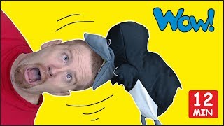 Body parts + more head shoulders and knees for kids | steve and maggie | speaking wow english tv Body parts + more head shoulders and knees for kids | steve and maggie | speaking wow english tv