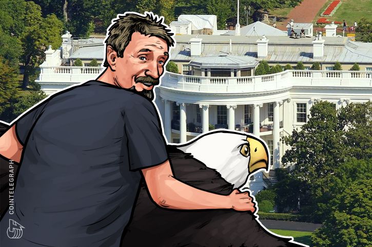 John mcafee announces 2020 presidential bid to serve crypto community John mcafee announces 2020 presidential bid to serve crypto community