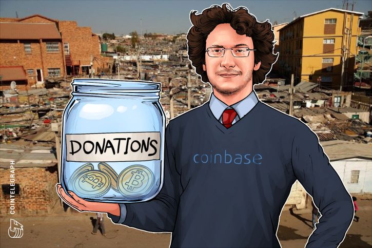 Coinbase ceo launches charitable initiative to help people in emerging markets Coinbase ceo launches charitable initiative to help people in emerging markets