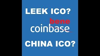 What is coinbene??? $2. 8 billion ico leek?!?!?! China pump and dump?? What is coinbene??? $2. 8 billion ico leek?!?!?! China pump and dump??