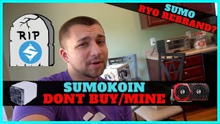 Why you should never invest in sumokoin - algorithm changes can kill cryptocurrencies Why you should never invest in sumokoin - algorithm changes can kill cryptocurrencies