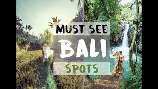 The most amazing spots in bali you have to see! The most amazing spots in bali you have to see!