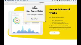 Grx gold reward token Grx gold reward token