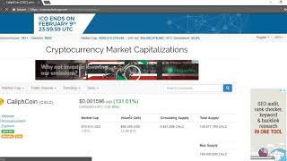 Caliphcoin (calc) over 100% in 24 hrs! Pump coin of the day! Caliphcoin (calc) over 100% in 24 hrs! Pump coin of the day!