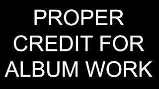 Music credits in a digital world Music credits in a digital world
