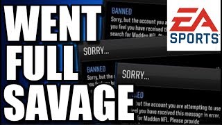 Ea went full savage! Coin sellers & buyers getting banned! | madden mobile 18 Ea went full savage! Coin sellers & buyers getting banned! | madden mobile 18