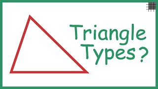 What are the different types of triangles? What are the different types of triangles?