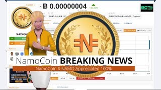 Cryptocurrency namocoin $namo has risen 100% in the past day Cryptocurrency namocoin $namo has risen 100% in the past day