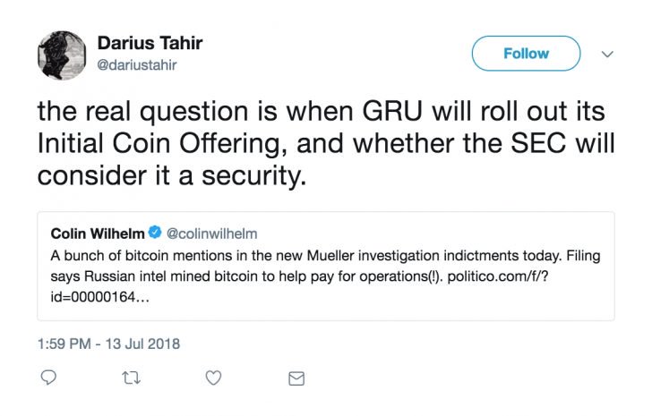 A us election probe implicated bitcoin – and the reaction was swift A us election probe implicated bitcoin – and the reaction was swift