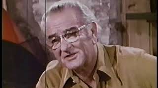 President lyndon johnson's last tv interview (1973) President lyndon johnson's last tv interview (1973)