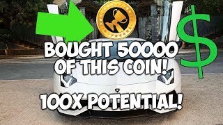 I bought 50000 of this coin! 100x potential! I bought 50000 of this coin! 100x potential!