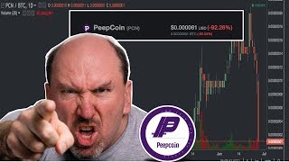 Peepcoin crash | loses 92% of it's value in 24 hours - my $pcn plans Peepcoin crash | loses 92% of it's value in 24 hours - my $pcn plans