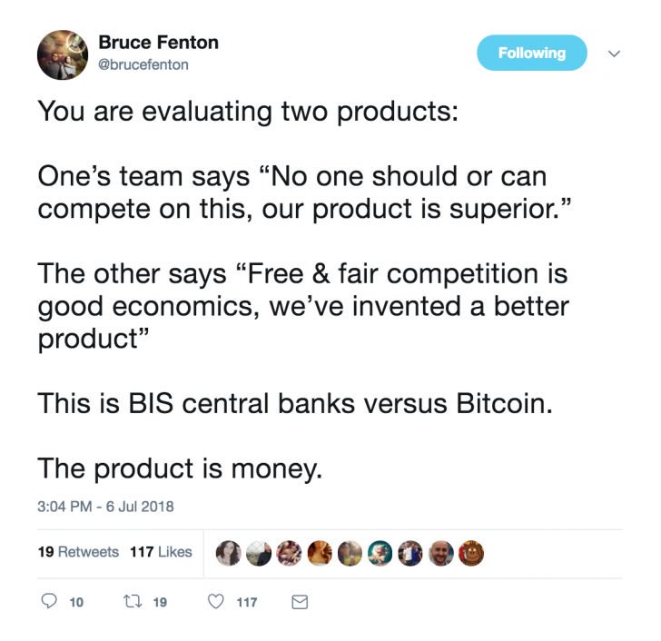 Muh monopoly! How a banker's talk sparked all kinds of crypto mockery Muh monopoly! How a banker's talk sparked all kinds of crypto mockery