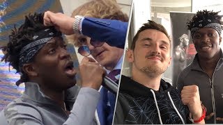 Ksi vs logan paul - behind the scenes press conference! Ksi vs logan paul - behind the scenes press conference!