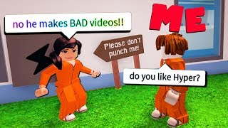 Going undercover as a hyper hater!! (roblox) Going undercover as a hyper hater!! (roblox)