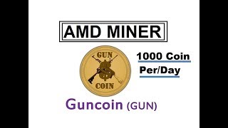 How to mine guncoin (gun) neoscrypt - nsgminer How to mine guncoin (gun) neoscrypt - nsgminer