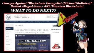 💥 big news 💥 michael stollaire prosecuted for alleged scam - aka titanium blockchain! 💥 big news 💥 michael stollaire prosecuted for alleged scam - aka titanium blockchain!