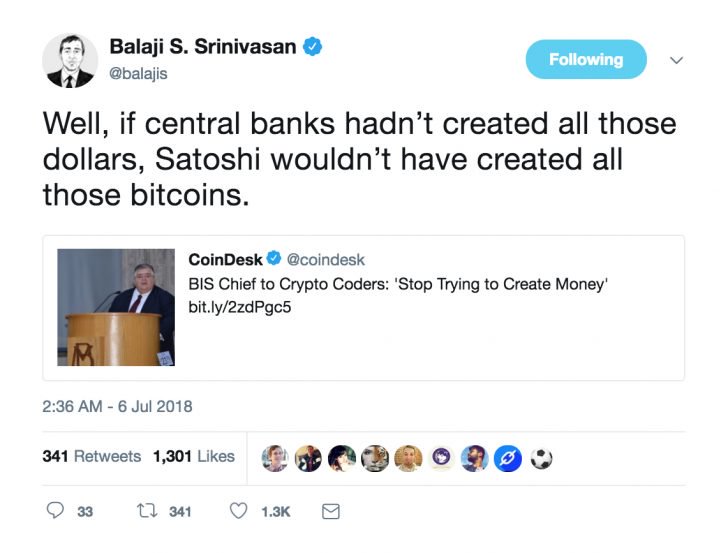 Muh monopoly! How a banker's talk sparked all kinds of crypto mockery Muh monopoly! How a banker's talk sparked all kinds of crypto mockery