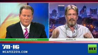 John mcafee reveals to fbi, on national tv, how to crack the iphone (rt interview) John mcafee reveals to fbi, on national tv, how to crack the iphone (rt interview)