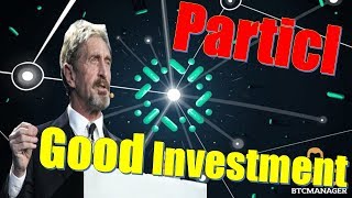 John mcafee 2018 forecasts: what is particl (part) and is it a good investment John mcafee 2018 forecasts: what is particl (part) and is it a good investment