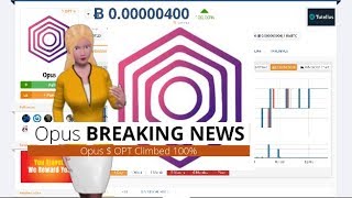 Cryptocurrency opus $opt surged 100% in the past 24 hours Cryptocurrency opus $opt surged 100% in the past 24 hours