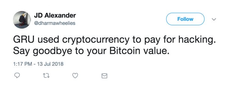 A us election probe implicated bitcoin – and the reaction was swift A us election probe implicated bitcoin – and the reaction was swift