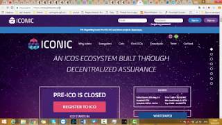 Криптовалюта iconic для проведения исо , исо будет длится до 15 апреля 2018 года Криптовалюта iconic для проведения исо , исо будет длится до 15 апреля 2018 года