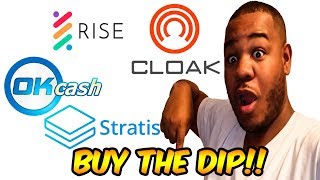 I bought pos coins rise / stratis / cloakcoin / okcash I bought pos coins rise / stratis / cloakcoin / okcash