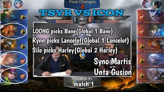 Epic match : saiyan reborn vs icon match 1 mpl my/sg Epic match : saiyan reborn vs icon match 1 mpl my/sg