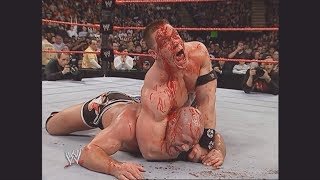 Kurt angle vs. John cena - first blood match + shawn michaels & kane brawl fight: raw, jan. 2, 2006 Kurt angle vs. John cena - first blood match + shawn michaels & kane brawl fight: raw, jan. 2, 2006