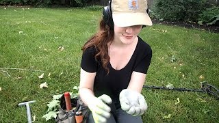 Metal detecting: it's a good day to find some silver! Metal detecting: it's a good day to find some silver!