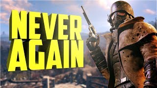 A fallout game by obsidian? Never again. A fallout game by obsidian? Never again.