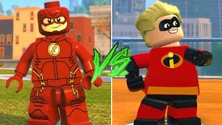Lego the incredibles - the flash vs dash race! Lego the incredibles - the flash vs dash race!