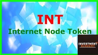 Int 🚀 internet node token 💰 der iota killer? Int 🚀 internet node token 💰 der iota killer?
