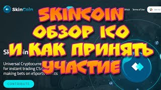 Skincoin обзор ico и как принять участие Skincoin обзор ico и как принять участие