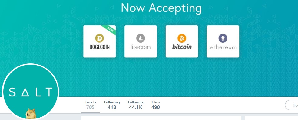 Such borrow, many loan: crypto lender salt now takes dogecoin as collateral Dogecoin salt lending