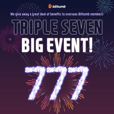 Bithumb holds a payback event of up to 70% of transaction fee for foreign users Bithumb holds a payback event of up to 70% of transaction fee for foreign users