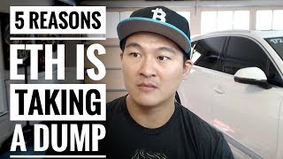 4+1 reasons why ethereum is taking a dump - ico sell off? 4+1 reasons why ethereum is taking a dump - ico sell off?