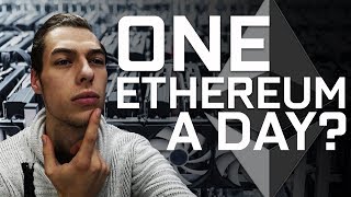 What does it take to mine 1 ethereum a day? What does it take to mine 1 ethereum a day?