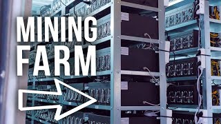 Inside of a huge bitcoin mining farm! Inside of a huge bitcoin mining farm!